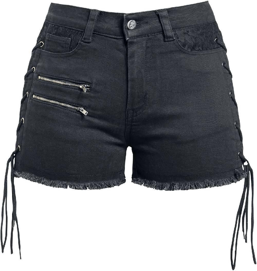 EMP Short schwarz von Gothicana by EMP Online Outlet