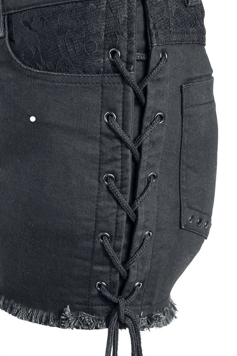 EMP Short schwarz von Gothicana by EMP Online Outlet