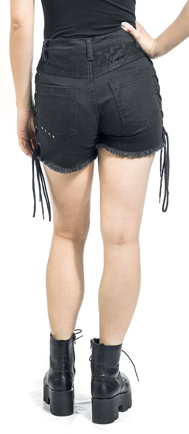 EMP Short schwarz von Gothicana by EMP Online Outlet