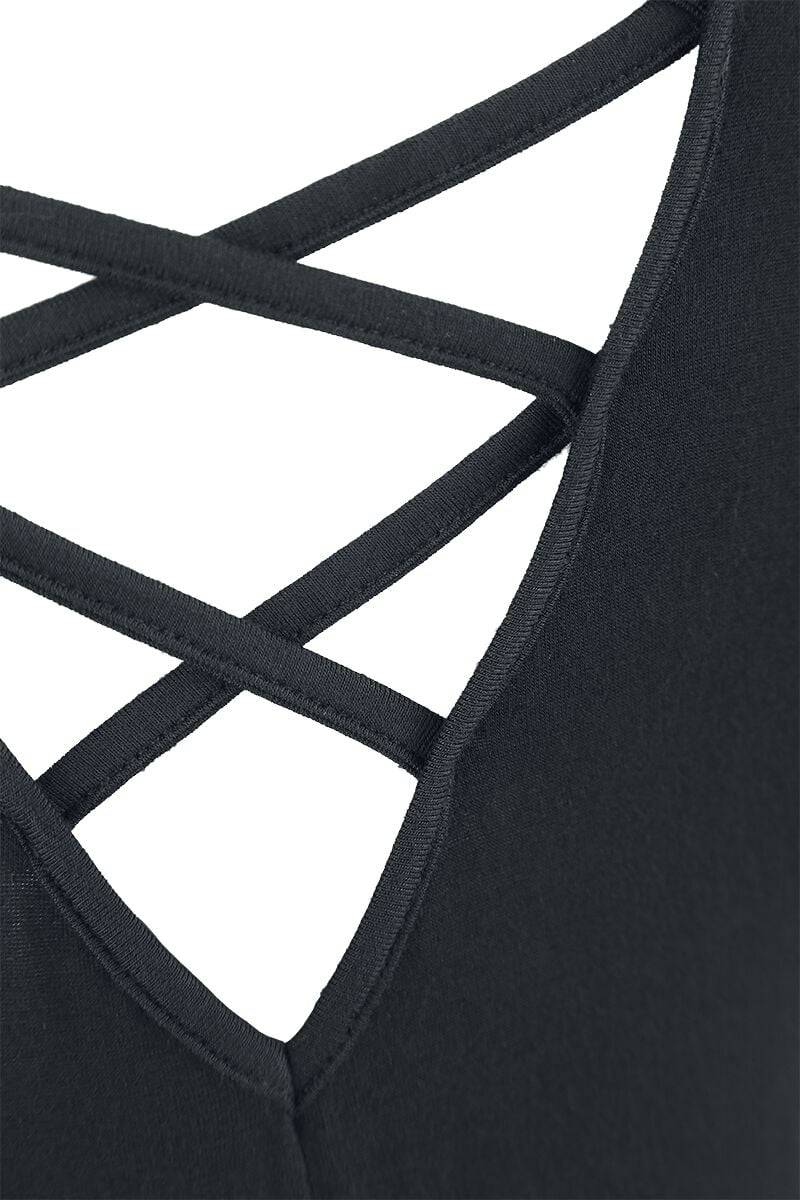 EMP "Top Lace Back" Kurzes Kleid schwarz von Black Premium by EMP Exklusive Angebote