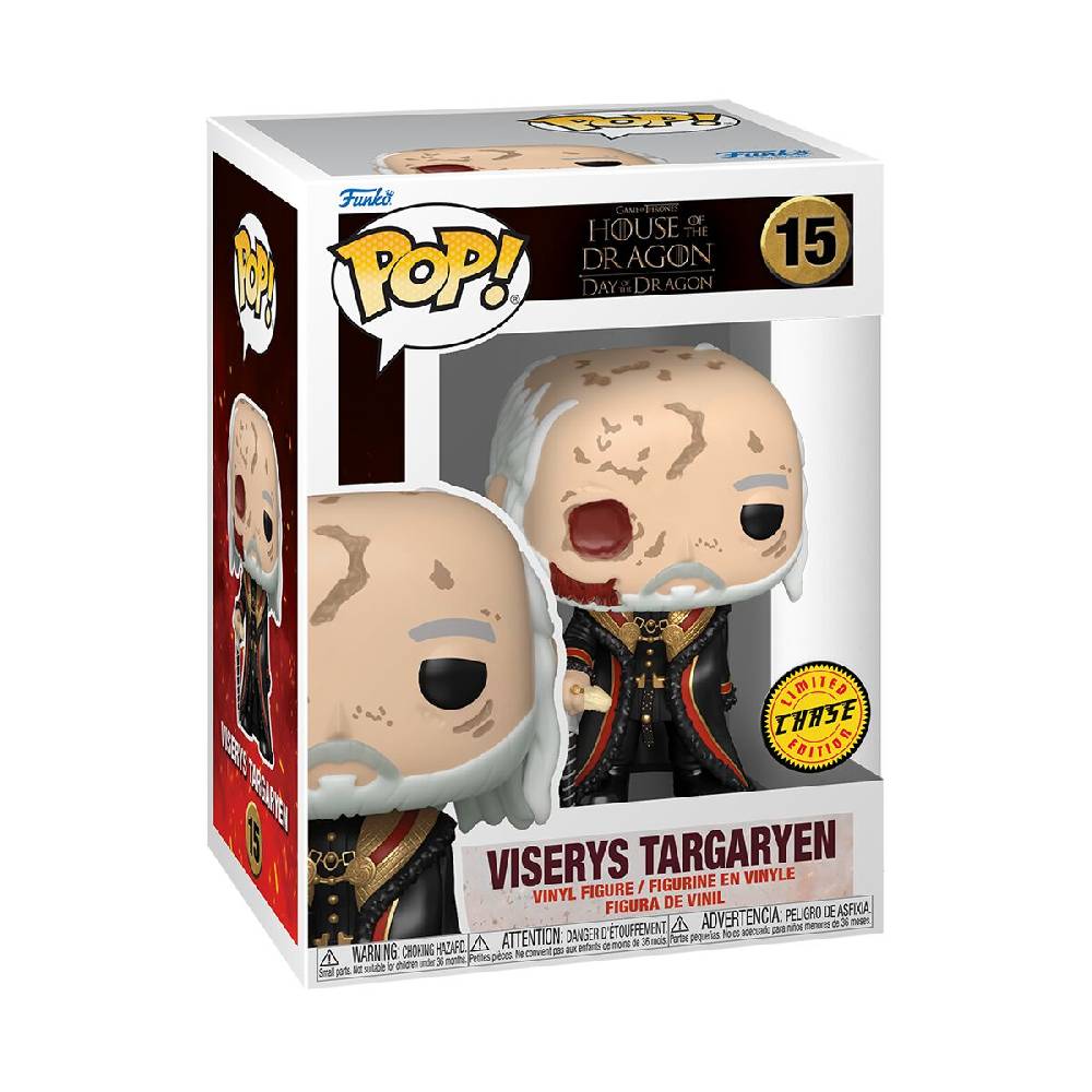 EMP "Viserys Targaryen (Chase Edition möglich!) Vinyl Figur 15" Funko Pop! multicolor von House Of The Dragon Kostenlose Rückgabe