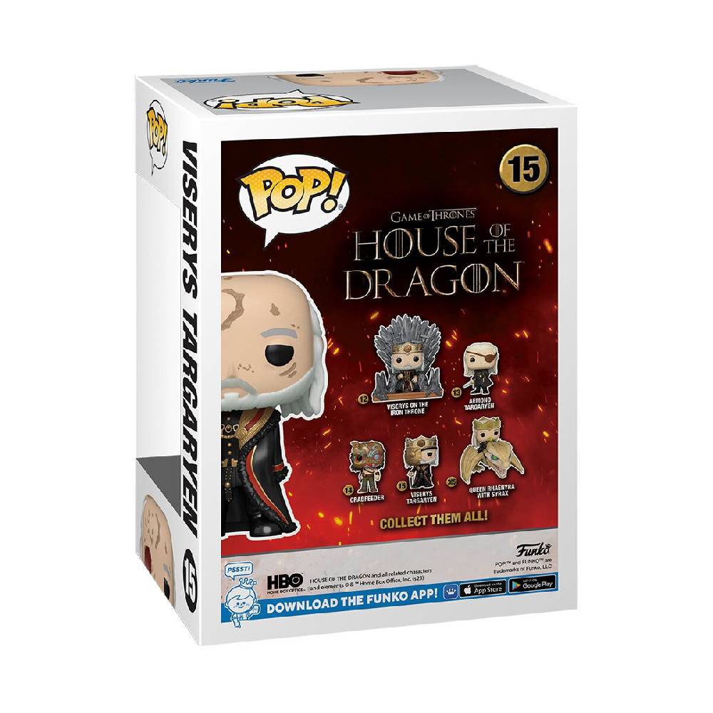 EMP "Viserys Targaryen (Chase Edition möglich!) Vinyl Figur 15" Funko Pop! multicolor von House Of The Dragon Kostenlose Rückgabe