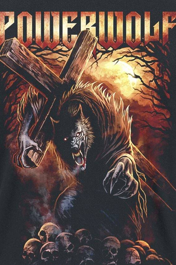 EMP "Via Dolorosa" T-Shirt schwarz von Powerwolf Letzte 2 Tage
