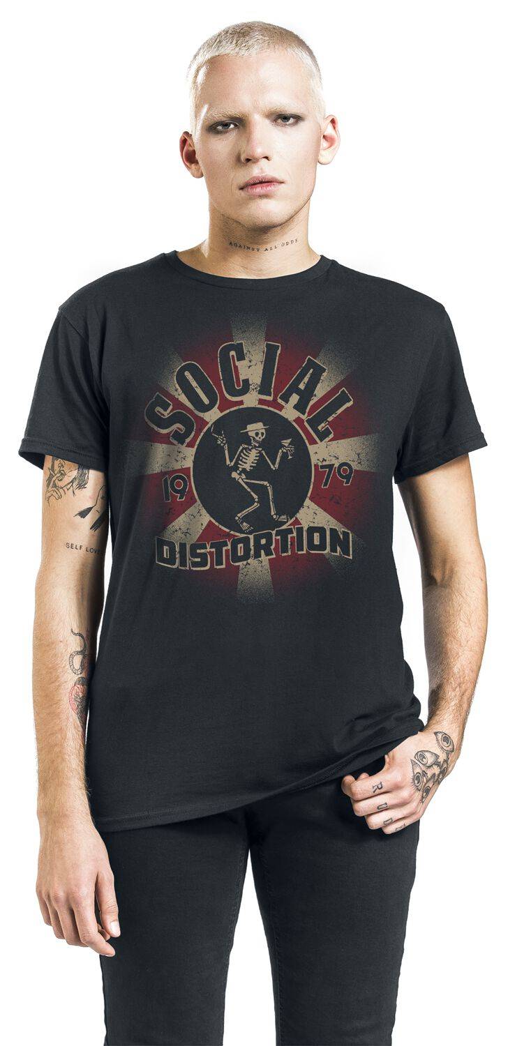 EMP "Eclipse" T-Shirt schwarz von Social Distortion Zeitbegrenzte Promotion