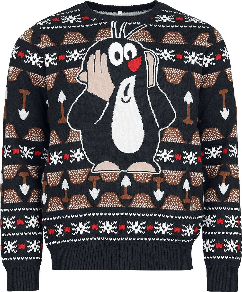 EMP "Der kleine Maulwurf" Weihnachtspullover multicolor von Der kleine Maulwurf 50% Rabatt mit kostenlosem Versand