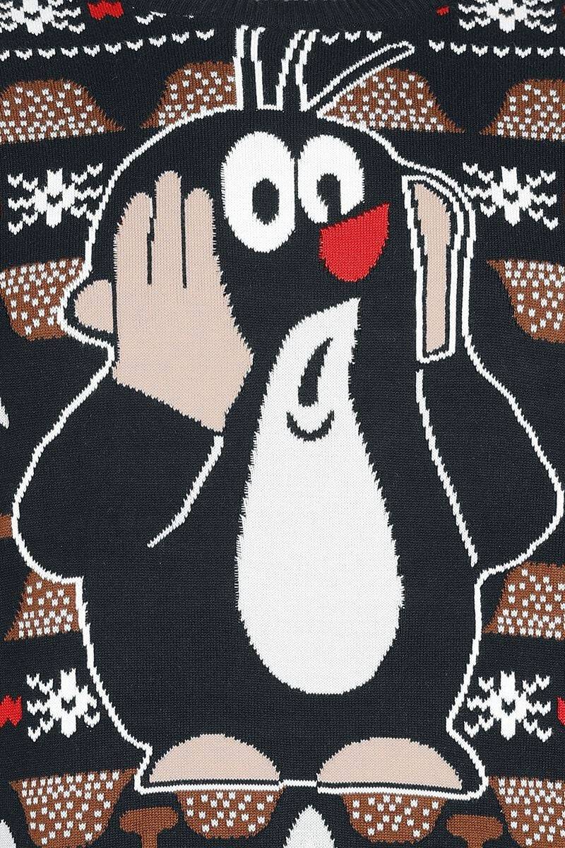 EMP "Der kleine Maulwurf" Weihnachtspullover multicolor von Der kleine Maulwurf 50% Rabatt mit kostenlosem Versand