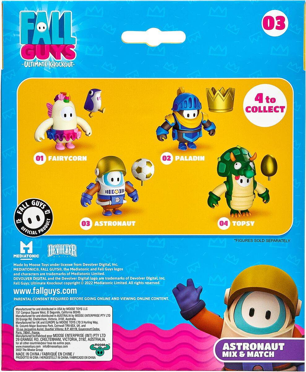 EMP "Mix & Match-Figur - Astronaut 03" Actionfigur multicolor von Fall Guys Blitzverkäufe