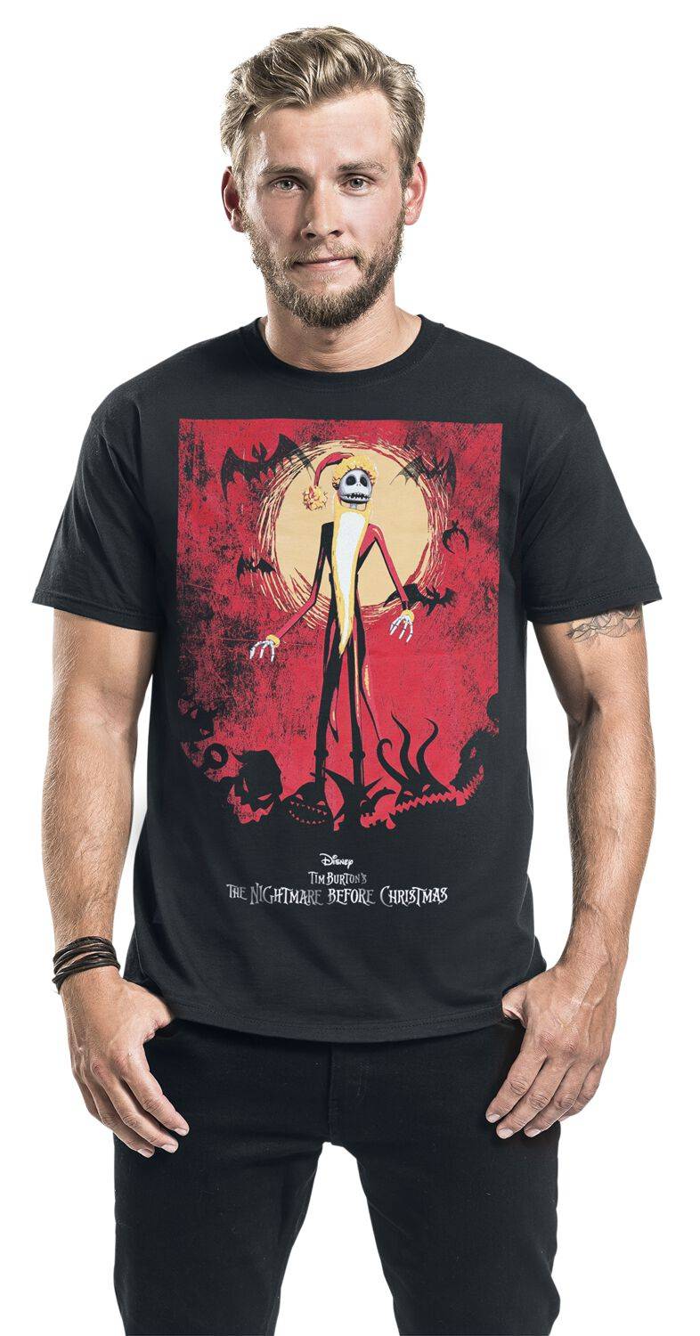 EMP "Scary Christmas Jack" T-Shirt schwarz von The Nightmare Before Christmas Sonderangebot