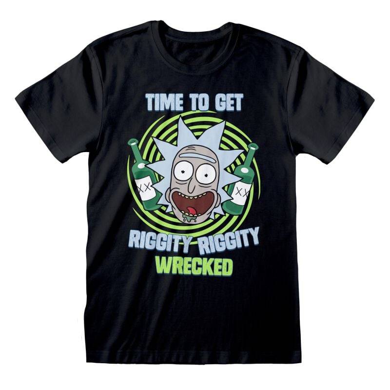 EMP "Riggity Wrecked" T-Shirt schwarz von Rick And Morty Exklusivangebot