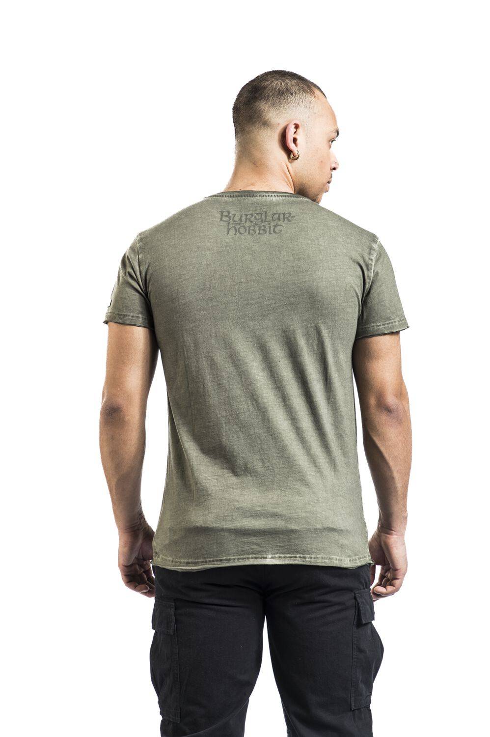 EMP "The Hobbit - Burglar" T-Shirt oliv von Der Herr der Ringe Lagerräumung