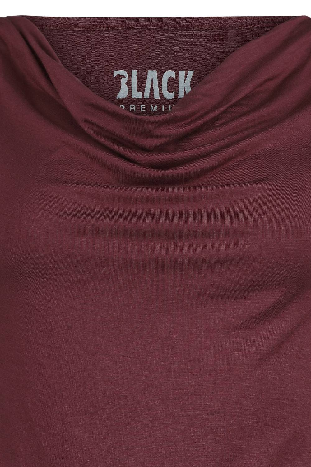 EMP T-Shirt dunkelrot von Black Premium by EMP Neueste Mode