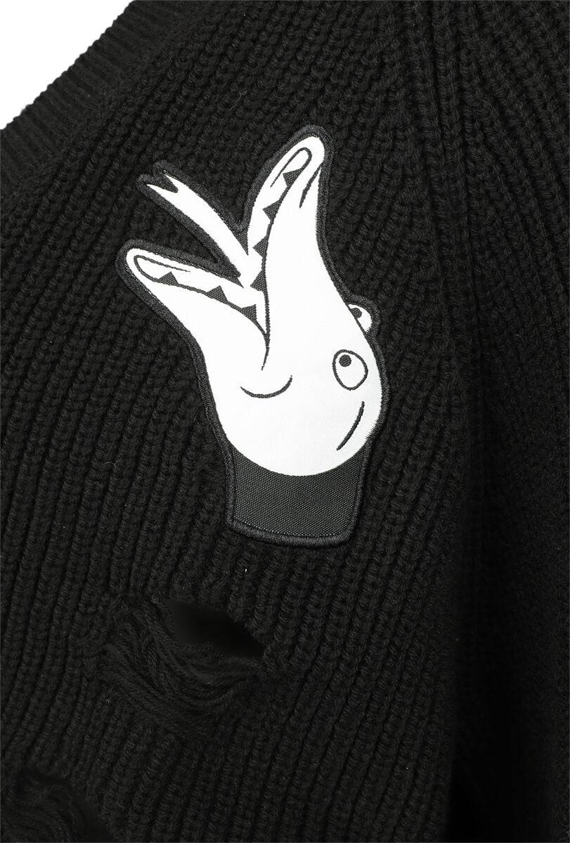 EMP "Snake" Cardigan schwarz von The Nightmare Before Christmas Exklusive Angebote