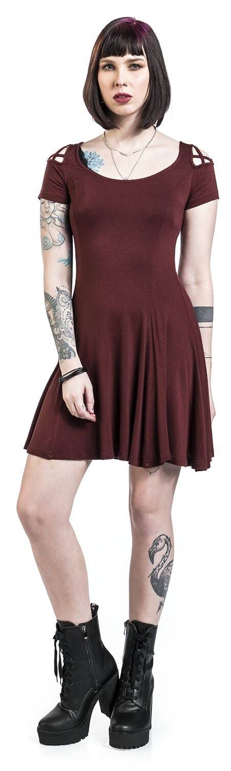 EMP Kurzes Kleid rot von Black Premium by EMP Blitzangebot