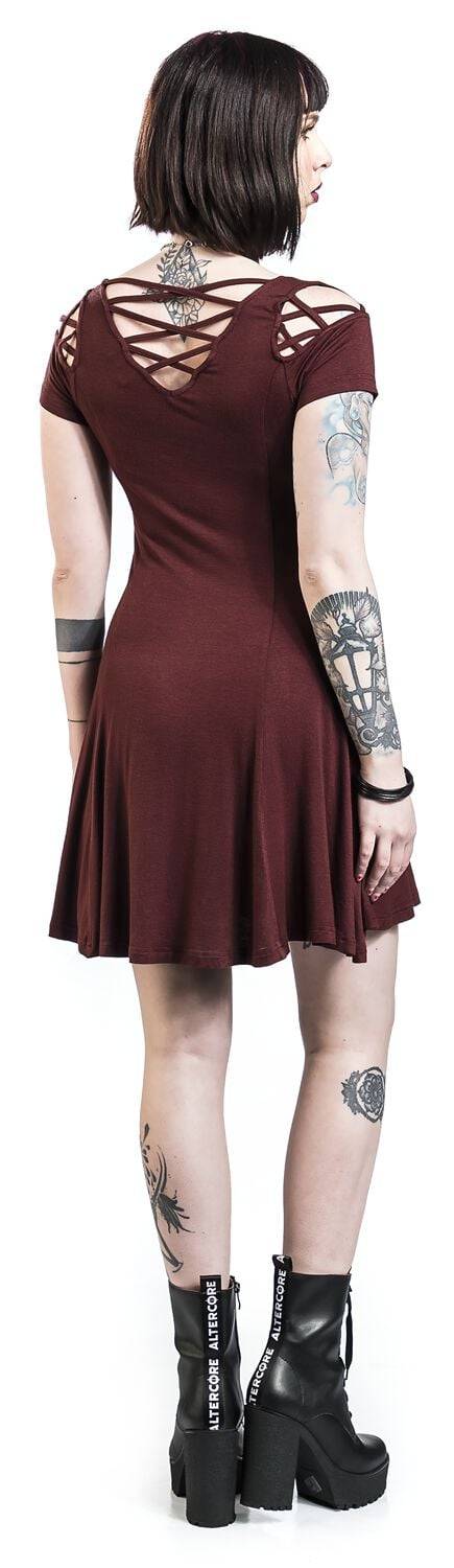 EMP Kurzes Kleid rot von Black Premium by EMP Blitzangebot