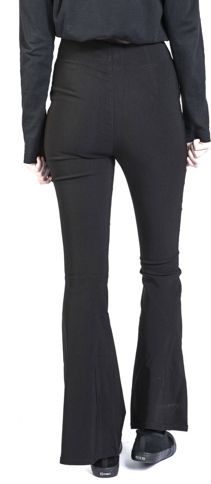 EMP "Eclipse Trousers" Stoffhose schwarz von Hell Bunny Begrenzte Freigabe