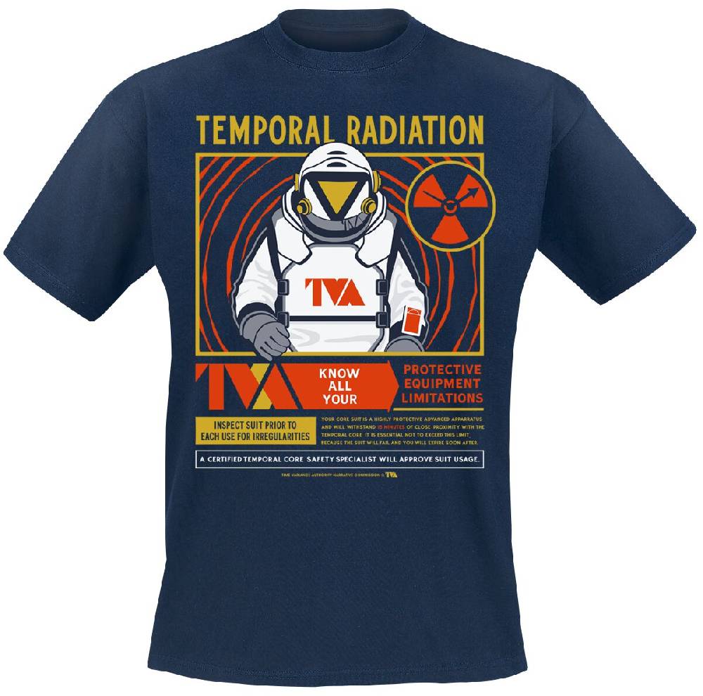 EMP "Temporal Radiation" T-Shirt blau von Loki JETZT KAUFEN