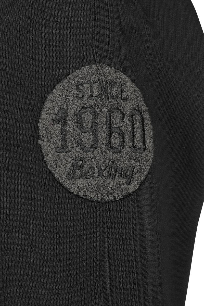 EMP "Kneep" Kapuzenpullover schwarz von Lonsdale London Letzter Tag