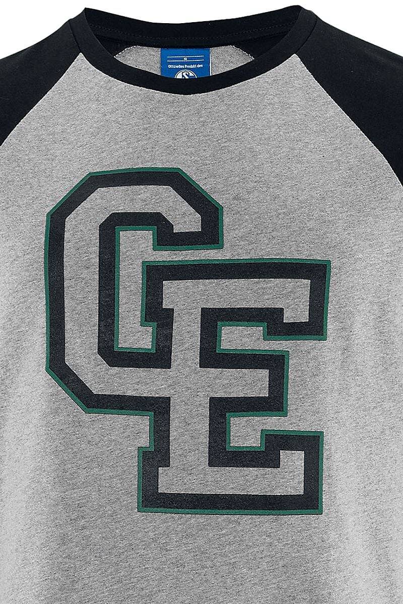 EMP "GE" T-Shirt grau/schwarz von FC Schalke 04 Bis zu 60% Rabatt
