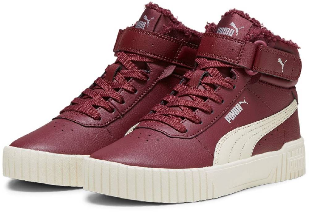 EMP "Carina 2.0 Mid WTR Jr" Kinder Sneaker dunkelrot von Puma Bis zu 55% Rabatt