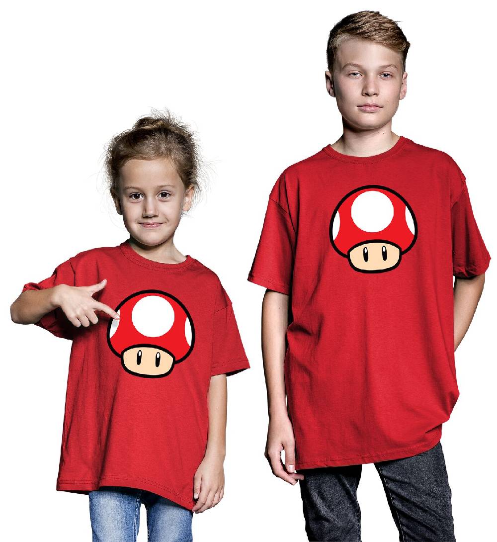 EMP "Kids - Pilz" T-Shirt rot von Super Mario Nur noch ein Tag übrig