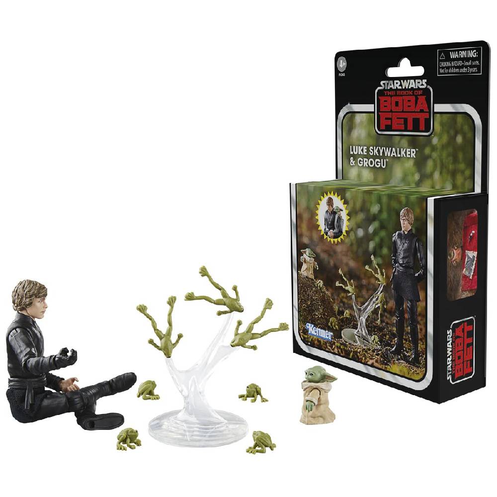 EMP "The Book Of Boba Fett - Luke Skywalker & Grogu" Actionfigur multicolor von Star Wars Speichern exportieren