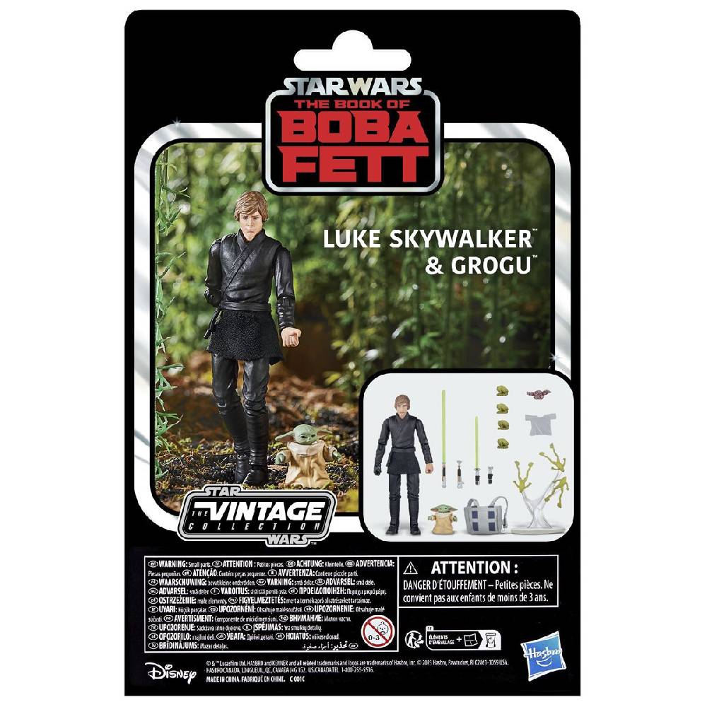 EMP "The Book Of Boba Fett - Luke Skywalker & Grogu" Actionfigur multicolor von Star Wars Speichern exportieren