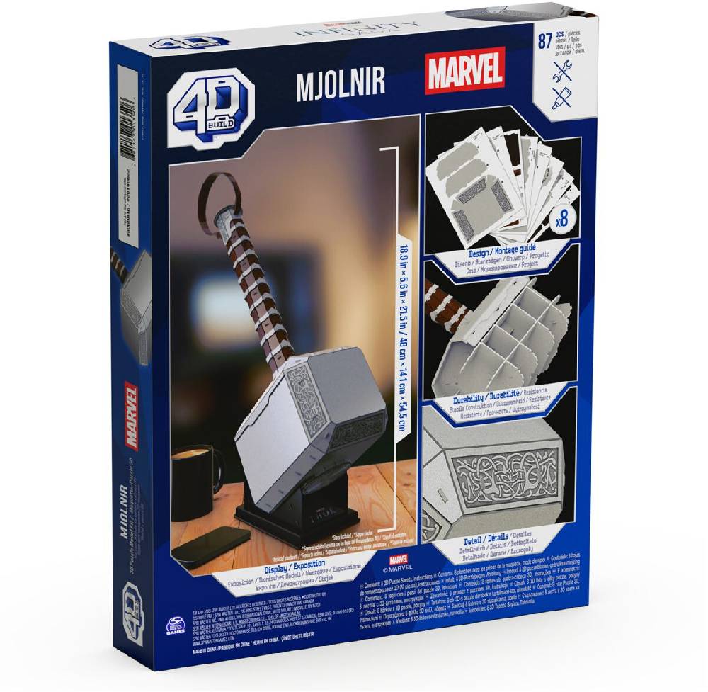 EMP "4D Build - Thor's Hammer" Puzzle multicolor von Thor Black Friday Preise