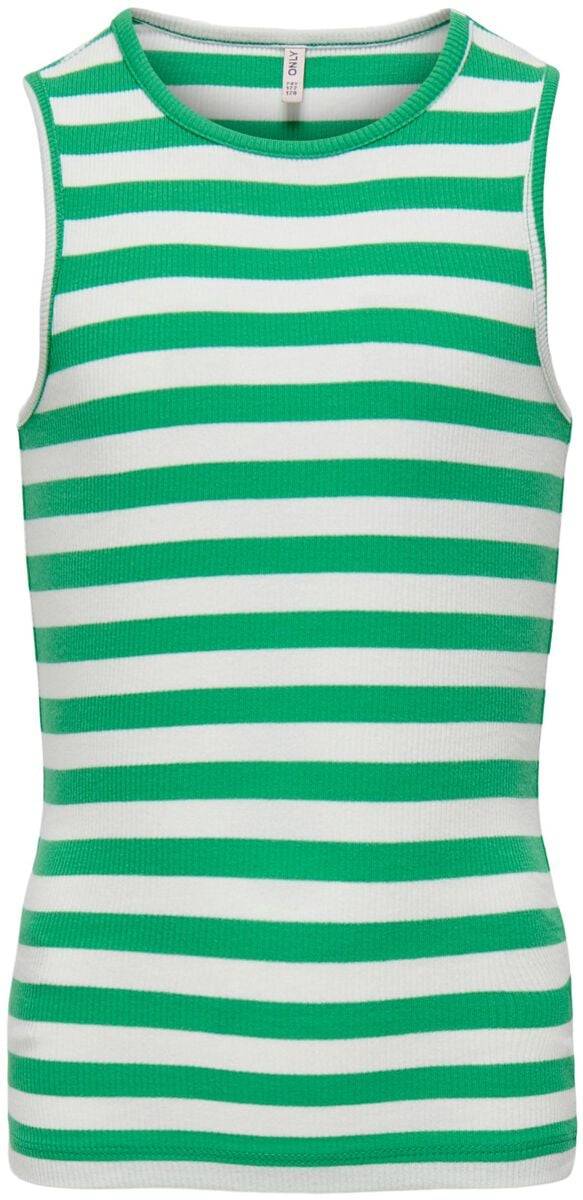 EMP "Kogkenya Rib Strike Tank Top" Langarmshirt grün/weiß von Kids ONLY 2025
