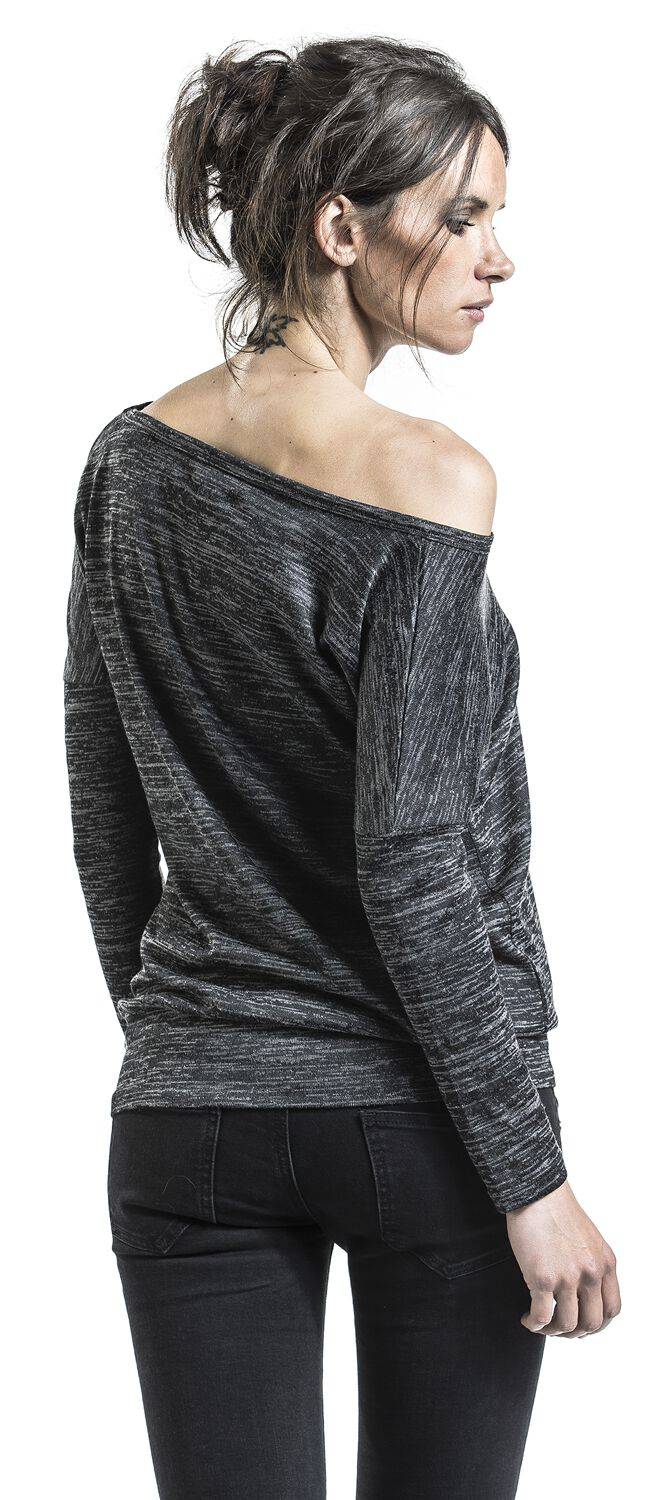 EMP Langarmshirt schwarz/grau von RED by EMP Meist gekauft