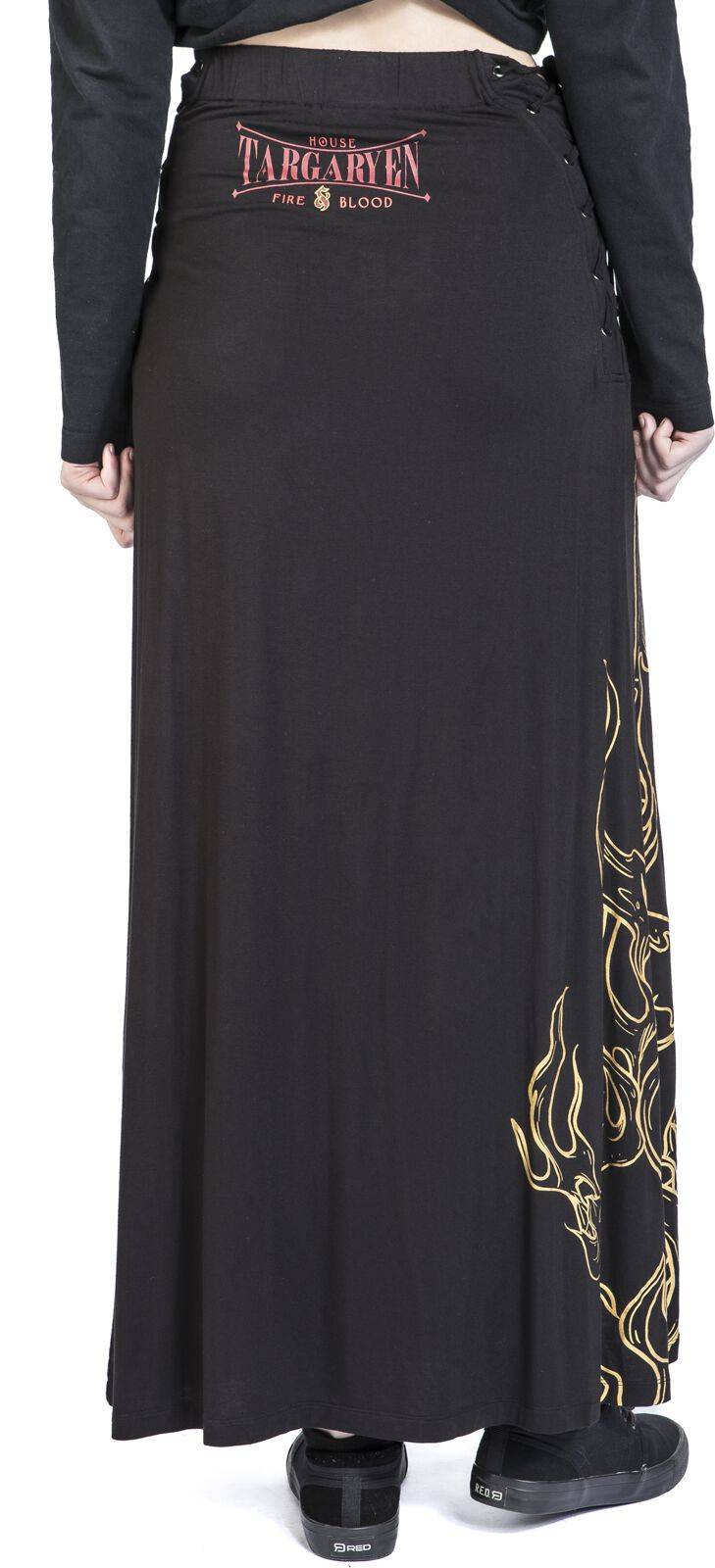 EMP "House Targaryen" Langer Rock schwarz von Game Of Thrones Versandkostenfrei