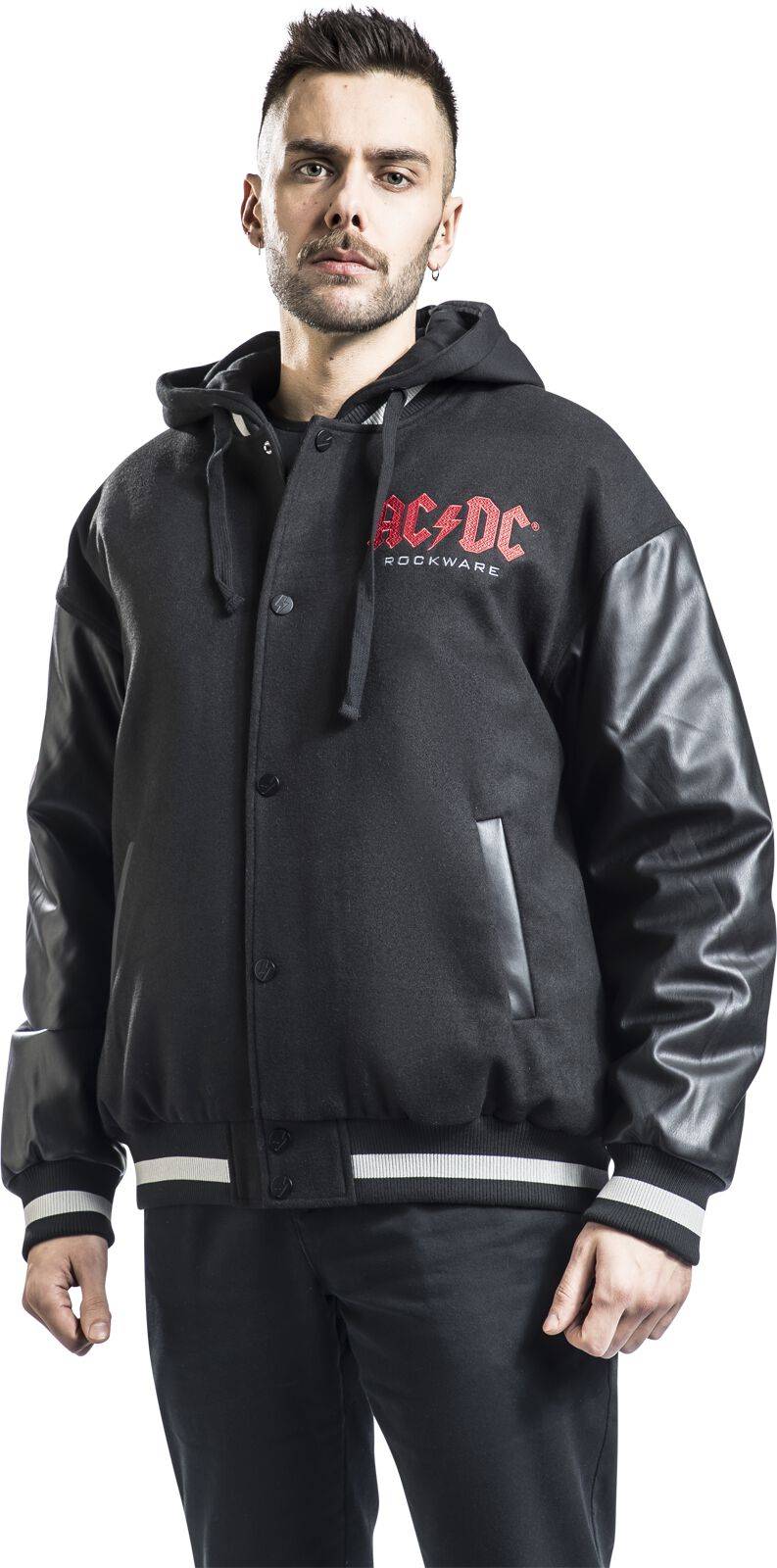 EMP "EMP Signature Collection" Collegejacke schwarz/grau von AC/DC Cyber Monday