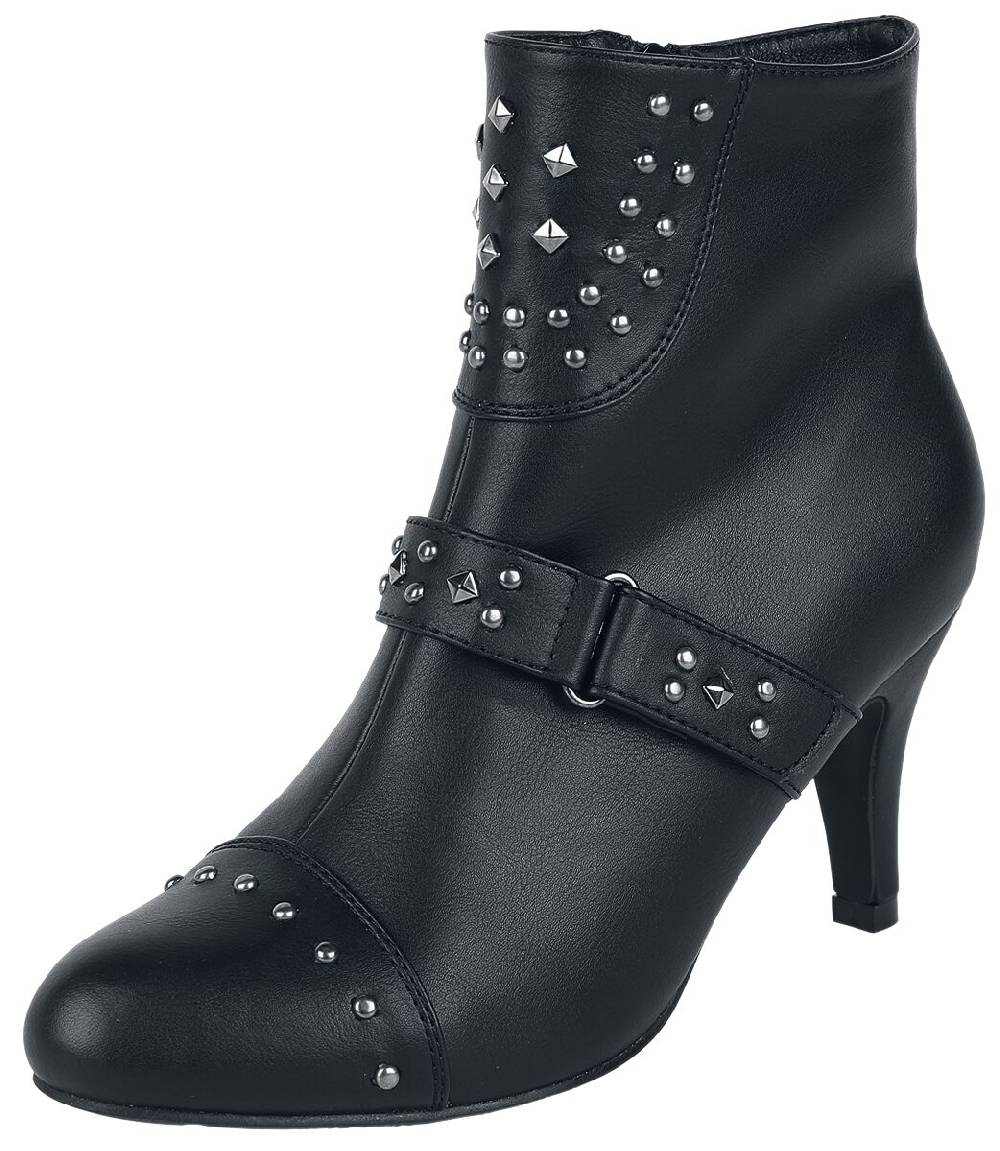 EMP Stiefel schwarz von Rock Rebel by EMP Valentinstagsangebot