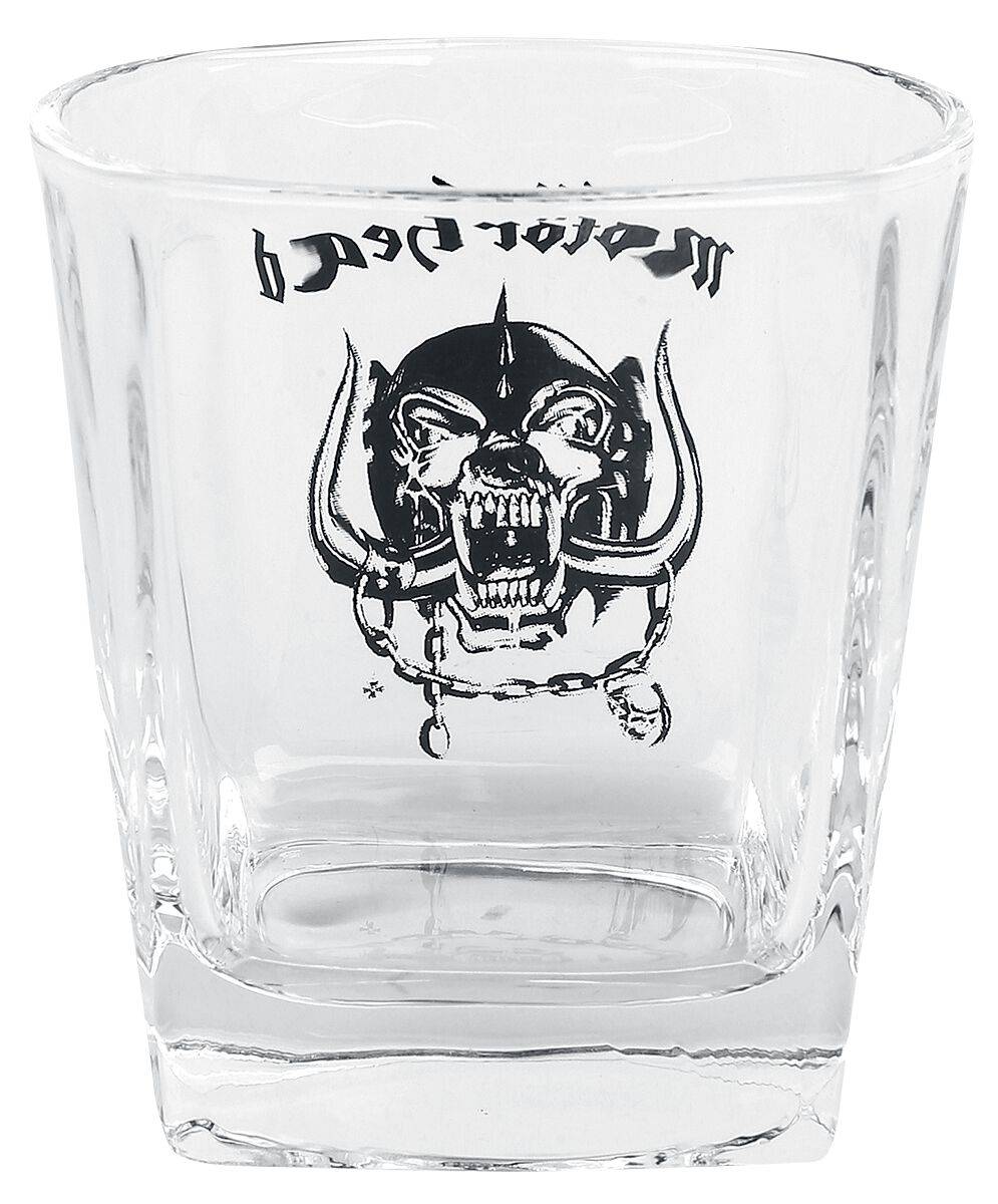 EMP "Whiskey Glas-Set" Whiskyglas klar von Motörhead Tägliche Deals
