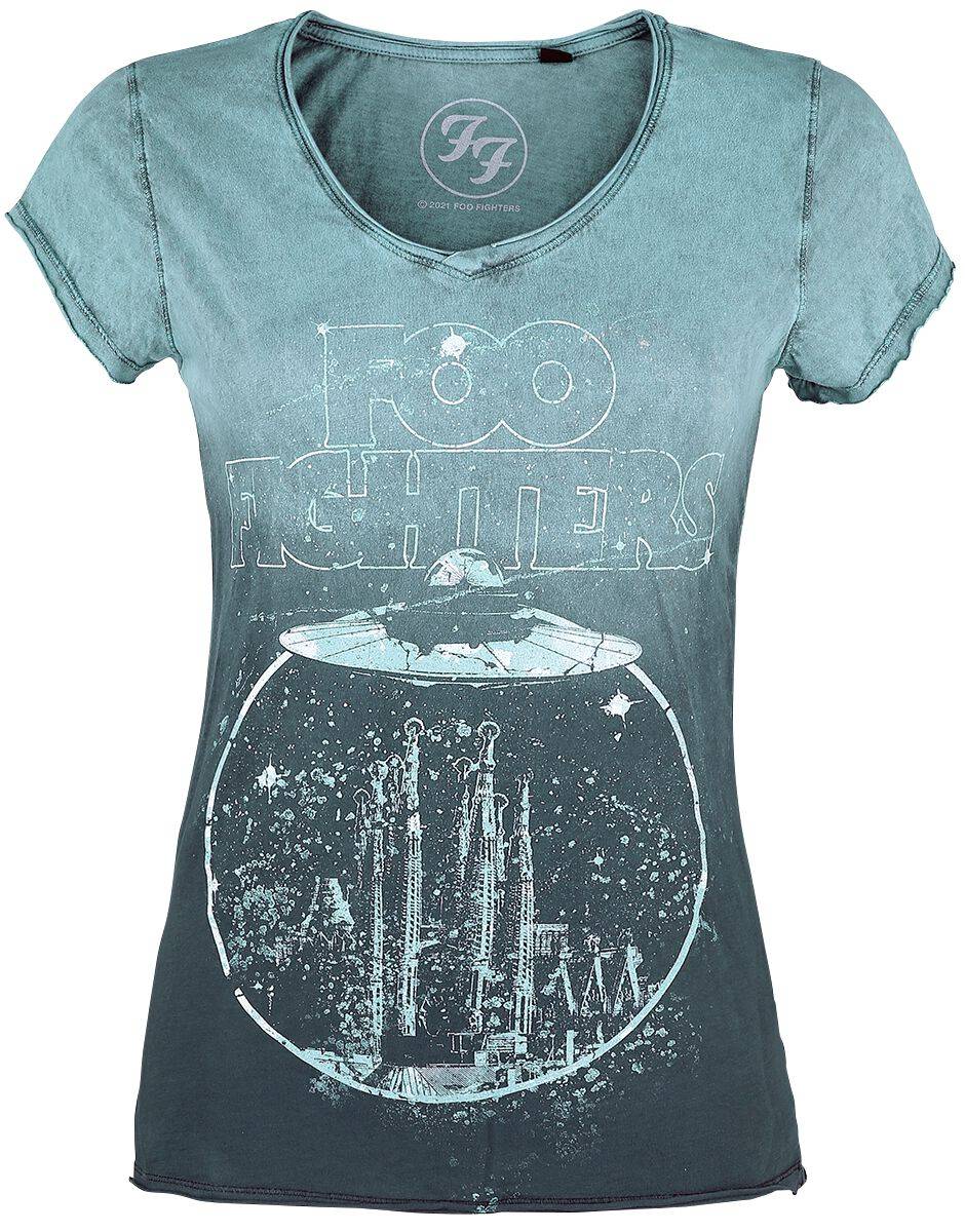 EMP "Outer Calipo" T-Shirt petrol von Foo Fighters Begrenzte Freigabe
