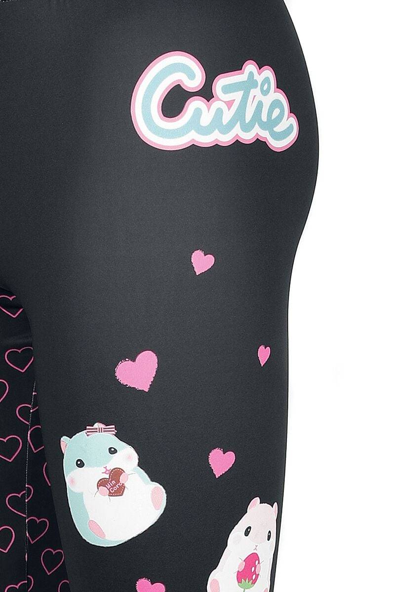 EMP "Coroham Cutie" Leggings schwarz von Amufun Letzter Tag