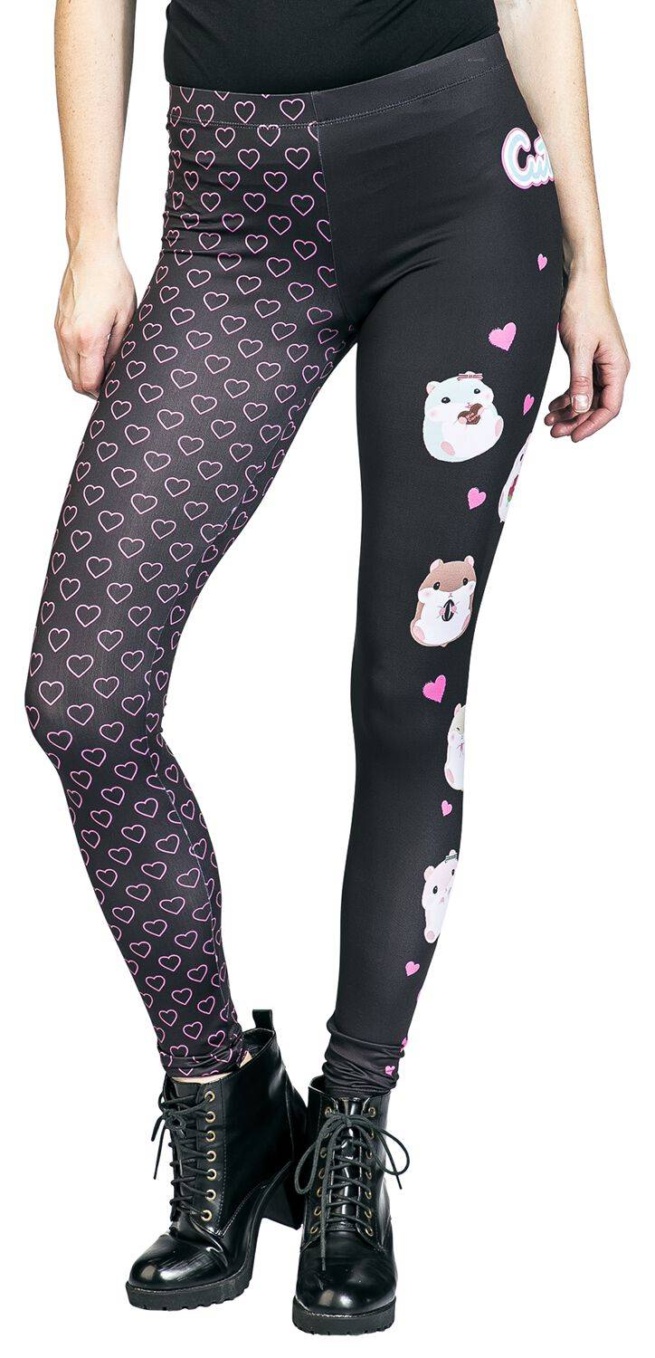 EMP "Coroham Cutie" Leggings schwarz von Amufun Letzter Tag
