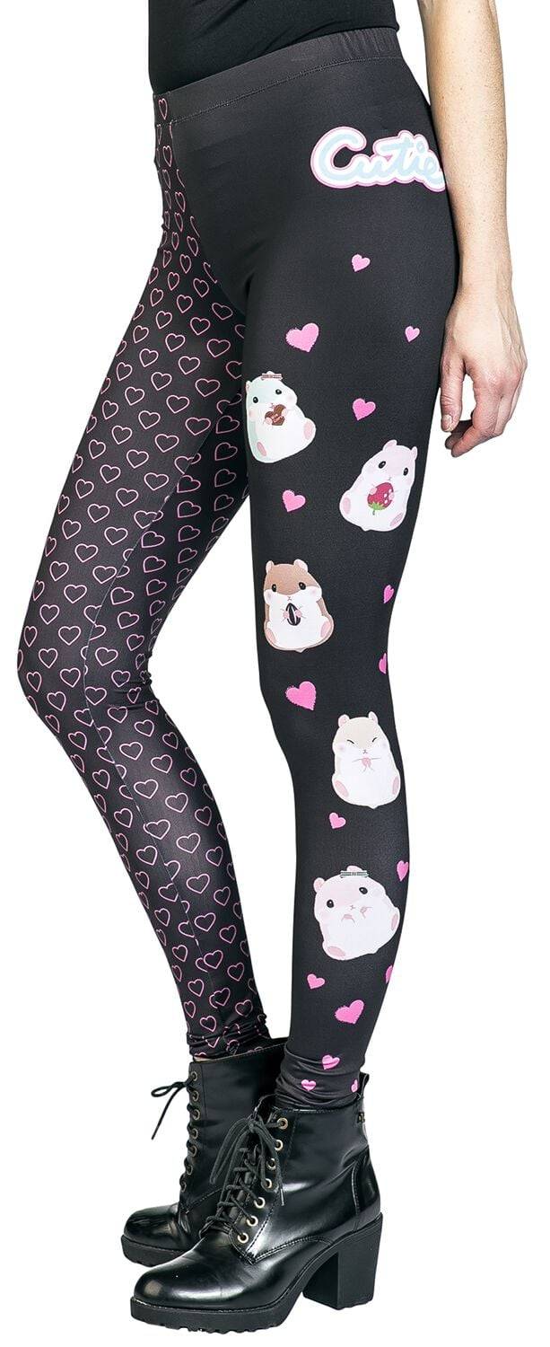EMP "Coroham Cutie" Leggings schwarz von Amufun Letzter Tag
