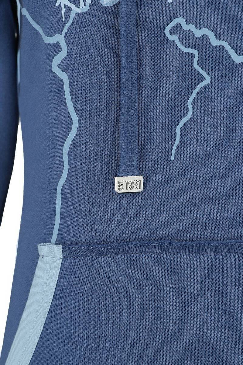 EMP "EMP Signature Collection" Kapuzenpullover blau von Metallica Zeitbegrenzte Promotion