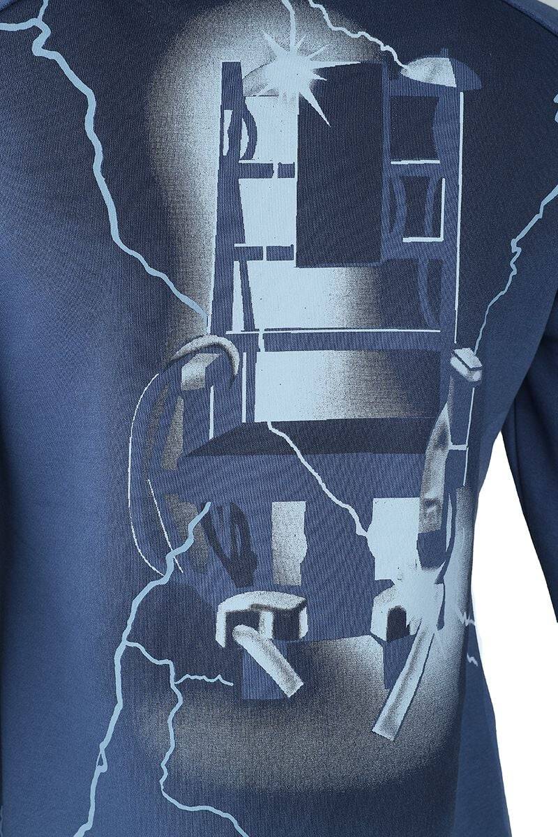 EMP "EMP Signature Collection" Kapuzenpullover blau von Metallica Zeitbegrenzte Promotion