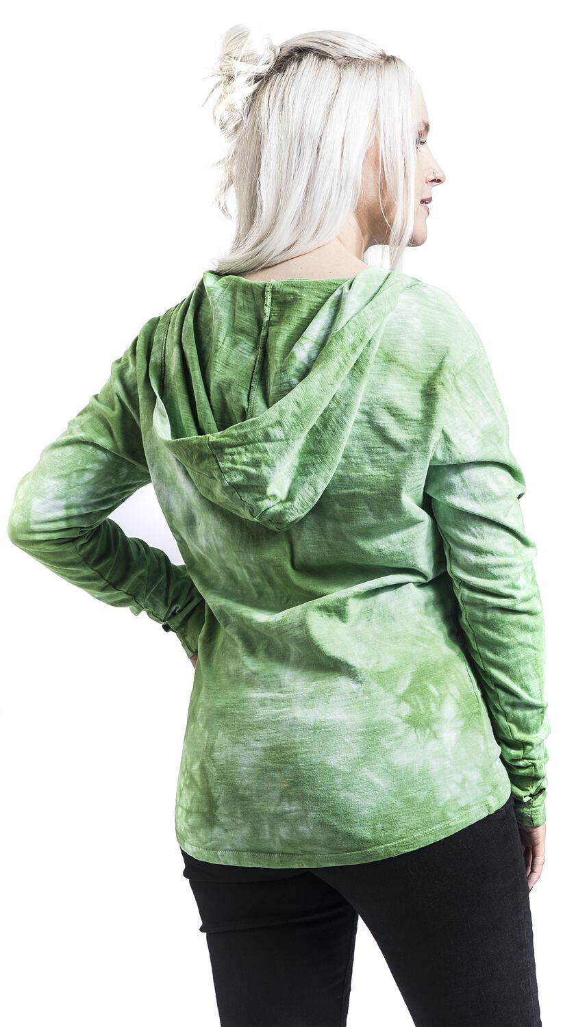 EMP "Hooded Top Deva" Kapuzenpullover grün von Outer Vision Bis zu 60% Rabatt