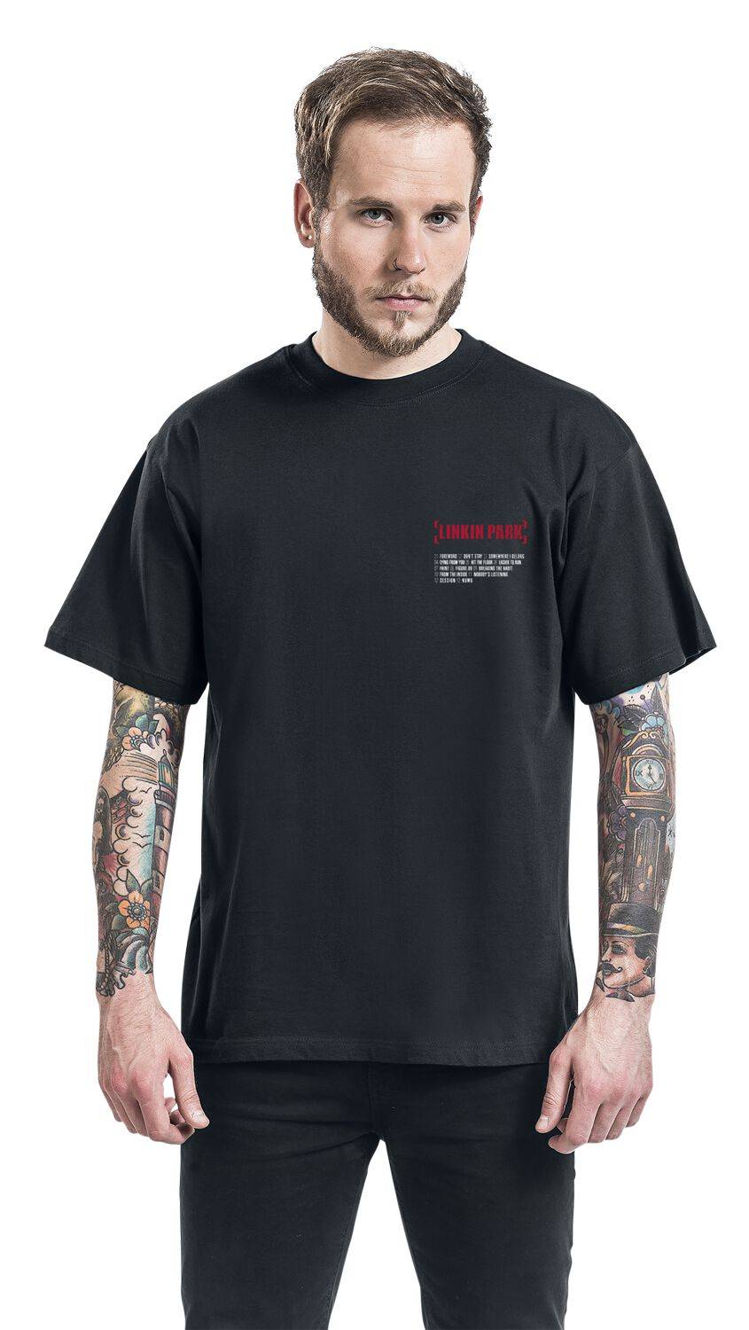 EMP "Meteora Red" T-Shirt schwarz von Linkin Park Clearance-Verkauf