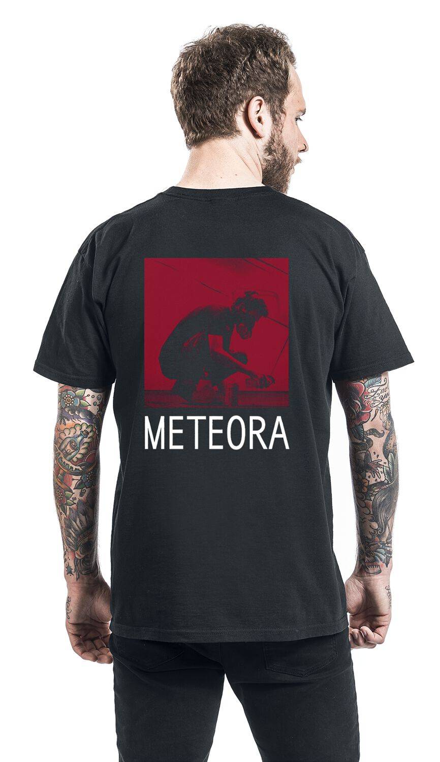 EMP "Meteora Red" T-Shirt schwarz von Linkin Park Clearance-Verkauf