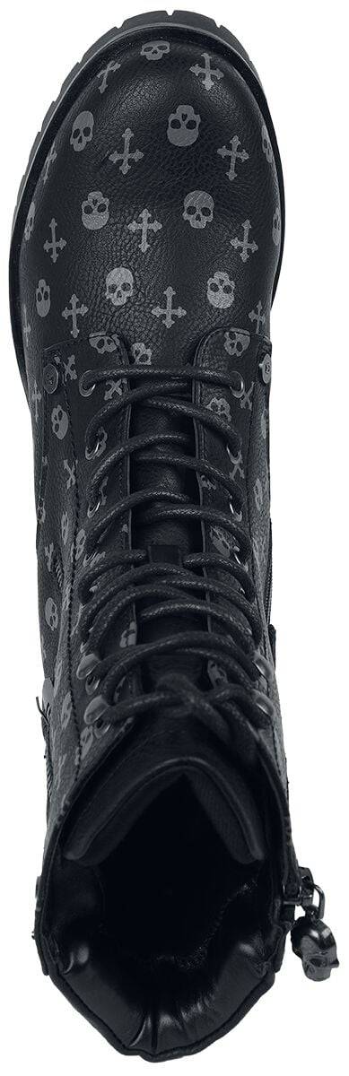 EMP Boot schwarz von Rock Rebel by EMP Black Friday Preise