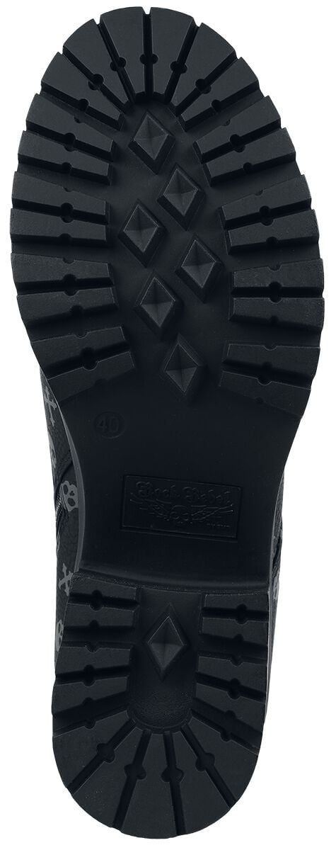 EMP Boot schwarz von Rock Rebel by EMP Black Friday Preise