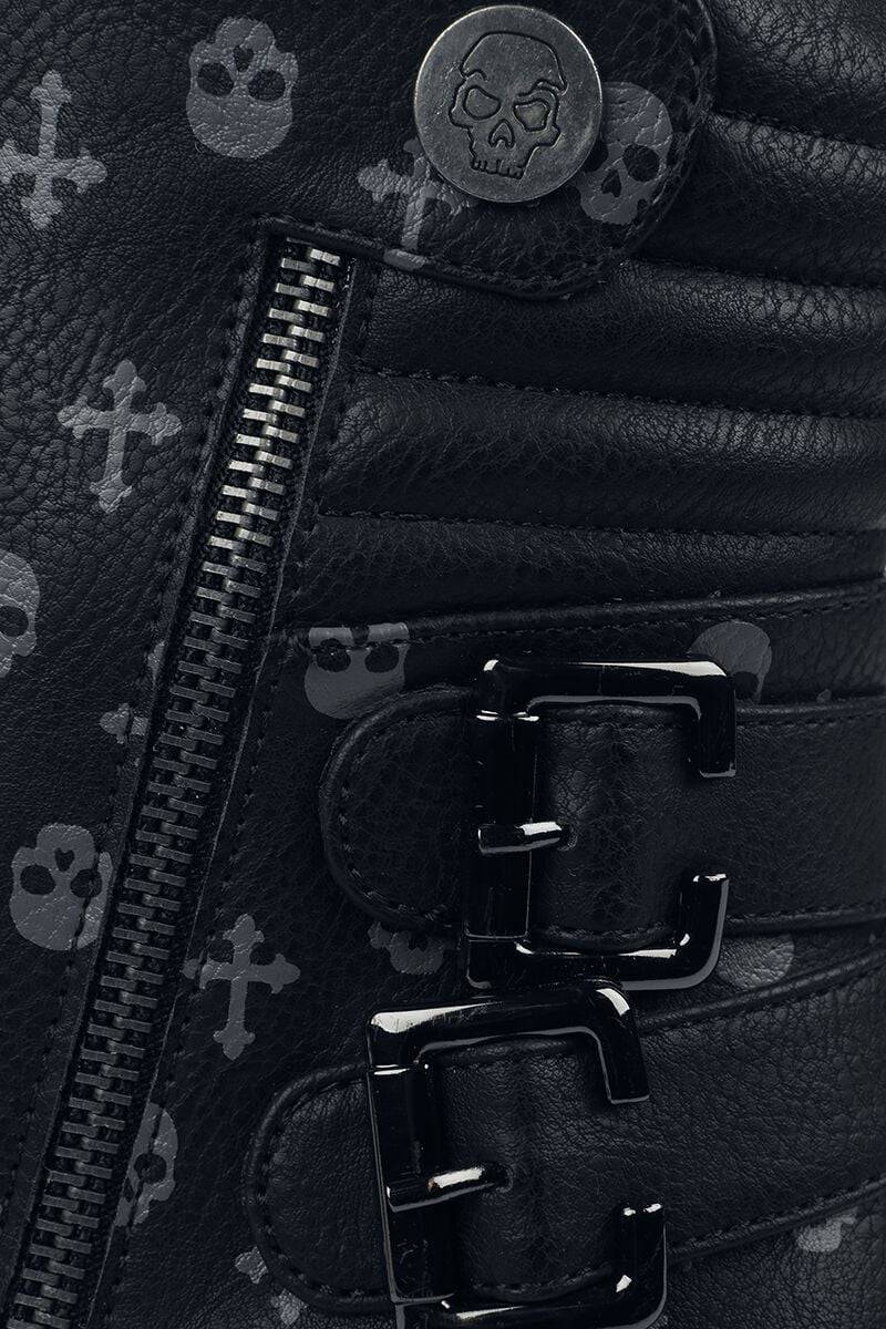 EMP Boot schwarz von Rock Rebel by EMP Black Friday Preise