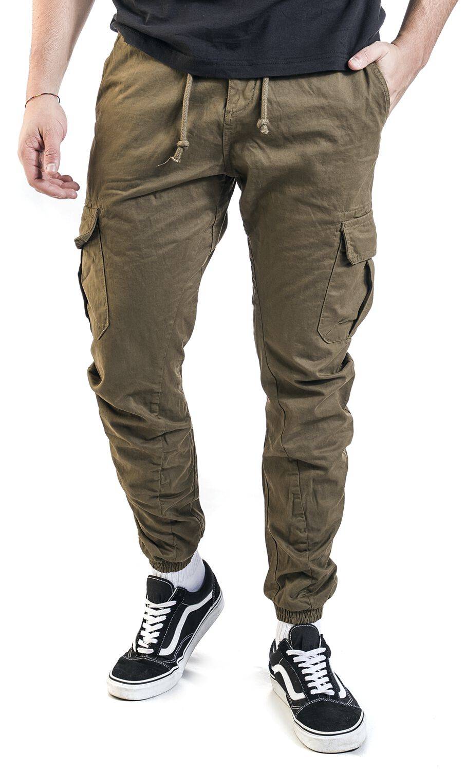 EMP "Cargo Jogging Pants" Cargohose oliv von Urban Classics zollfrei