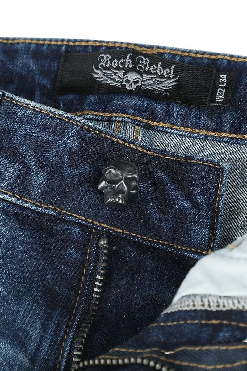 EMP Jeans blau von Rock Rebel by EMP Auslauf