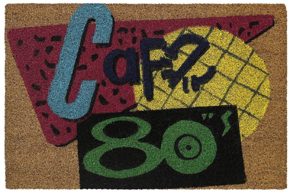 EMP "Café 80" Fußmatte multicolor von Zurück in die Zukunft Großer Ausverkauf