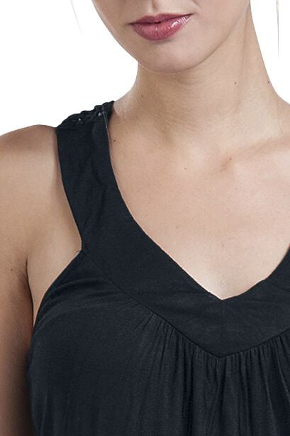 EMP "Laced Racerback" Top schwarz von RED by EMP Blitzangebot
