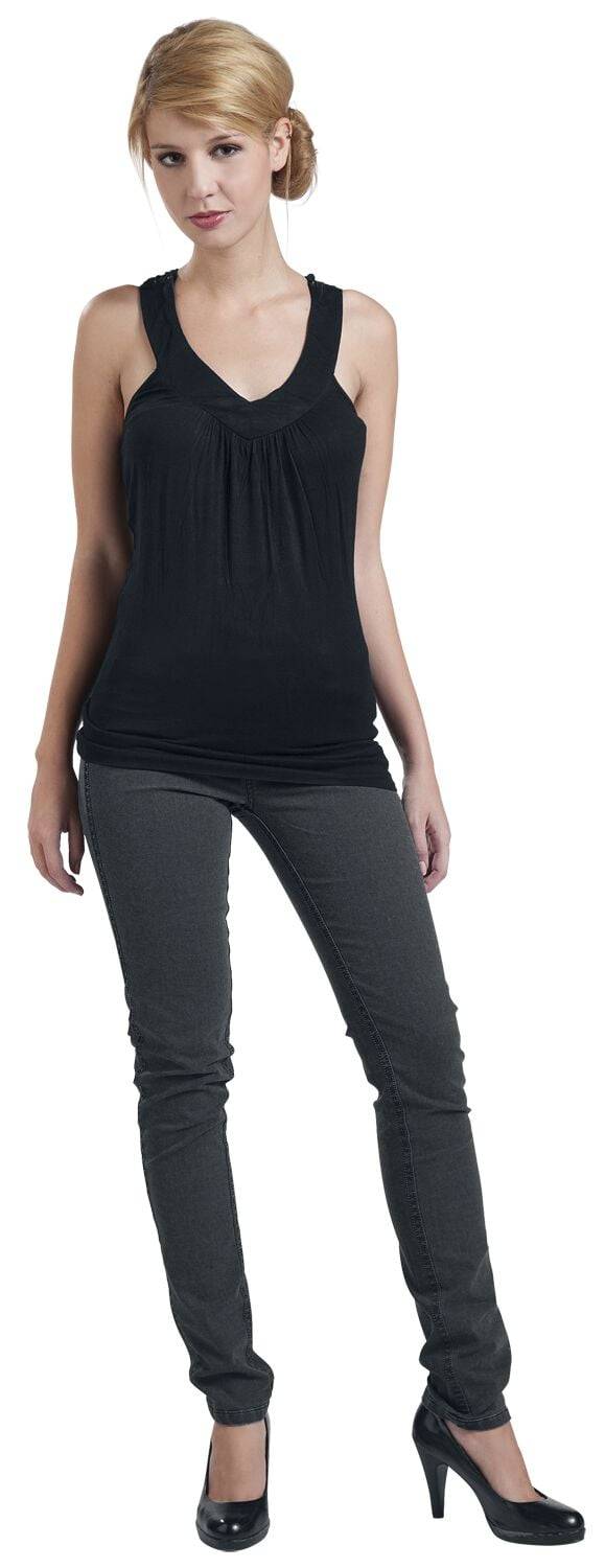 EMP "Laced Racerback" Top schwarz von RED by EMP Blitzangebot